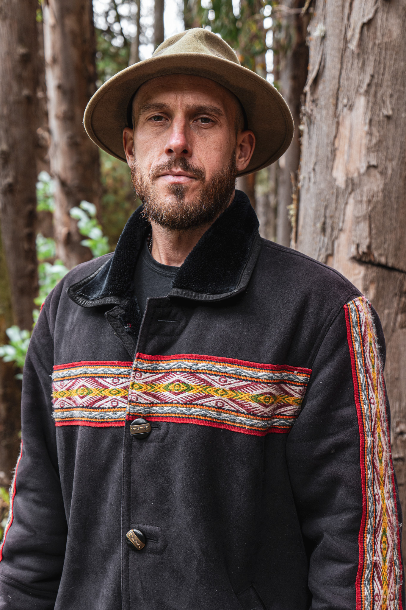 Portrait of Shaun Kay in the forest